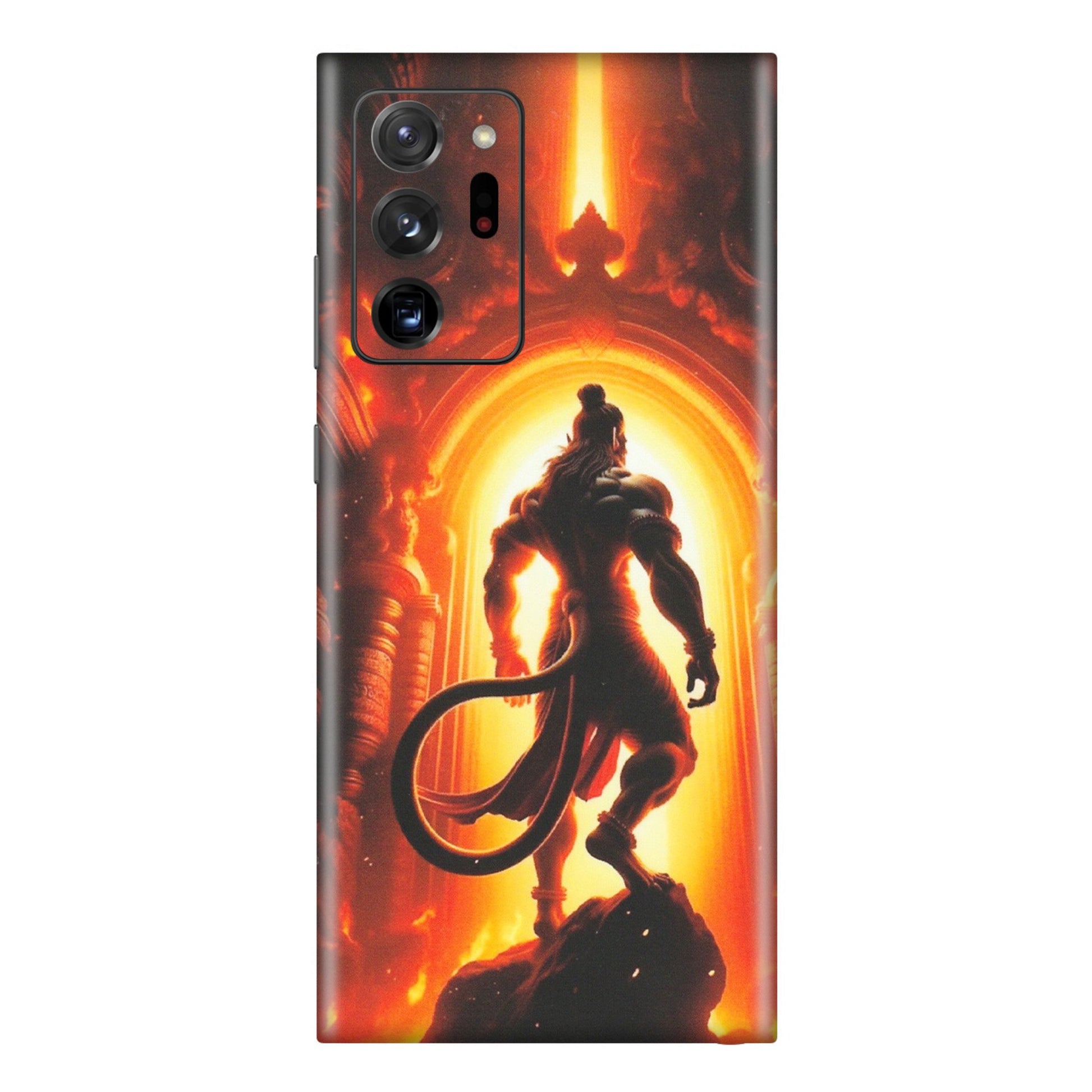 Samsung M/F/Note/Flip and C Phone Skins (All Models) - HanumanJi - Matte Finish (M-06) Samsung Galaxy Note 20 Ultra