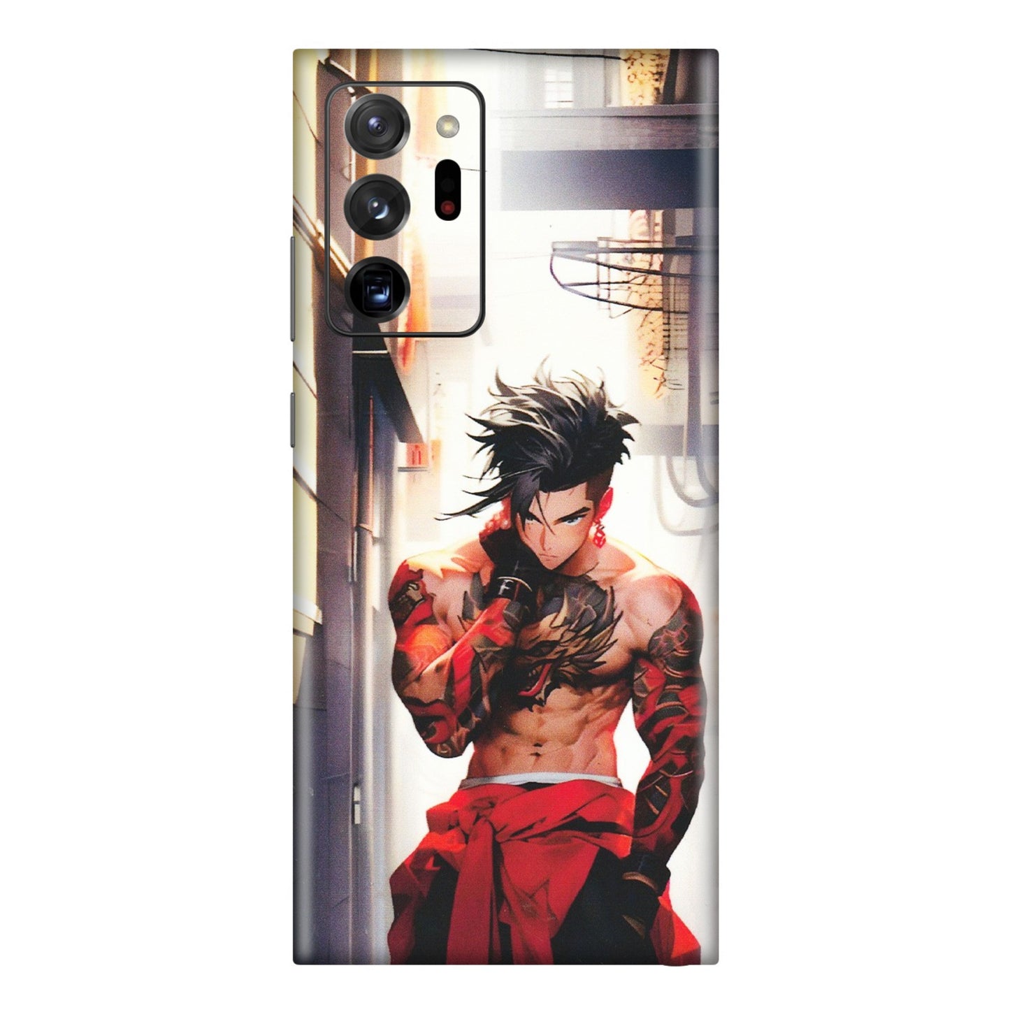 Samsung M/F/Note/Flip and C Phone Skins (All Models) - In the streets of Japan - Matte Finish (M-77) Samsung Galaxy Note 20 Ultra