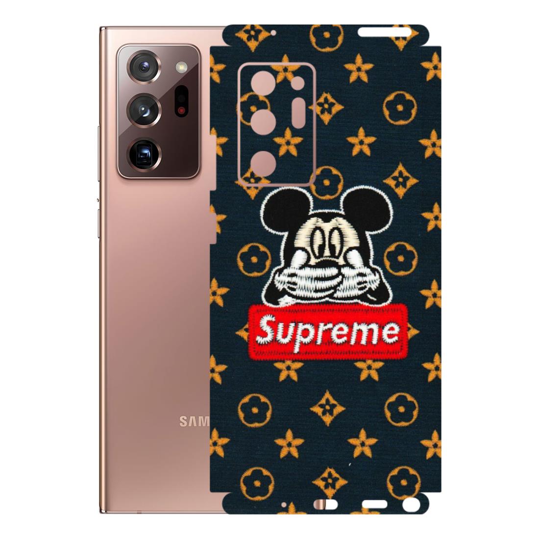 Samsung M/F/Note/Flip and C Phone Skins (All Models) - Mickey Supreme - Matte Finish (M-83) Samsung Galaxy Note 20 Ultra