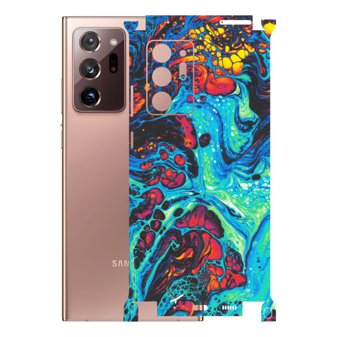 Samsung M/F/Note/Flip and C Phone Skins (All Models) - Majestic Galactic Marbel - Matte Finish (M-85) Samsung Galaxy Note 20 Ultra