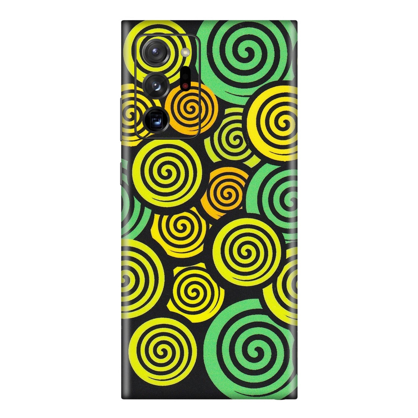 Samsung M/F/Note/Flip and C Phone Skins (All Models) - Crazy Spiral - Matte Finish (M-91) Samsung Galaxy Note 20 Ultra
