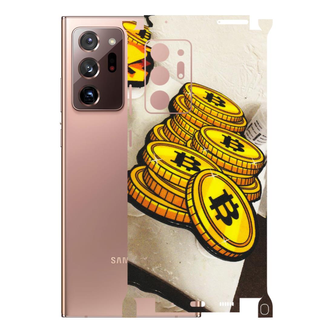 Samsung M/F/Note/Flip and C Phone Skins (All Models) - Billionaire Bitcoin Collection - Matte Finish (M-92) Samsung Galaxy Note 20 Ultra