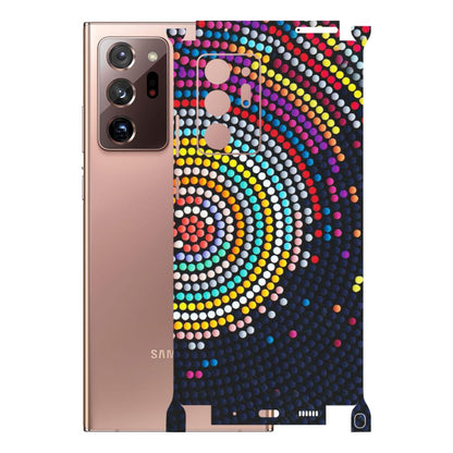 Samsung M/F/Note/Flip and C Phone Skins (All Models) - Rainbow Dot Mandala - Matte Finish (M-97) Samsung Galaxy Note 20 Ultra