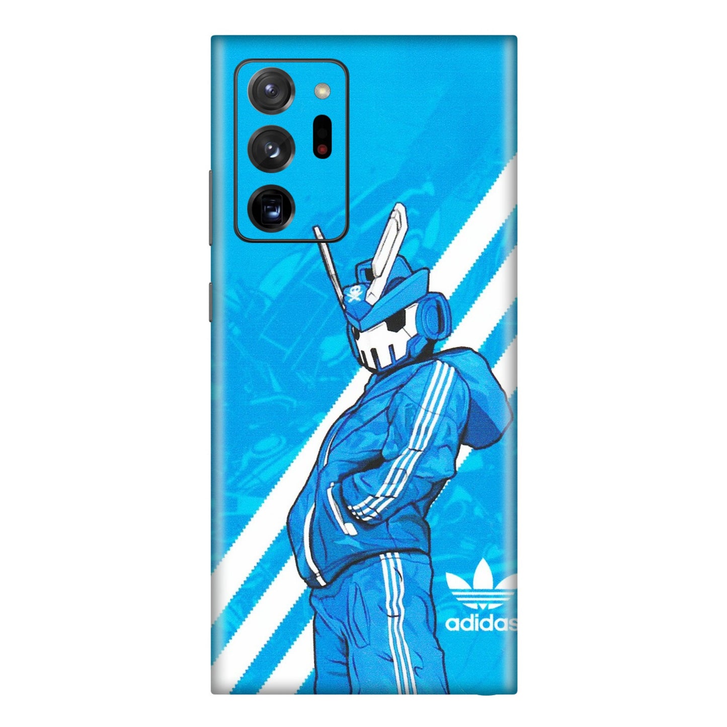 Samsung M/F/Note/Flip and C Phone Skins (All Models) - Battle of Adidas - Matte Finish (M-98) Samsung Galaxy Note 20 Ultra