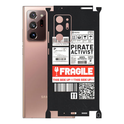 Samsung M/F/Note/Flip and C Phone Skins (All Models) - Handle With Care - Matte Finish (M-99) Samsung Galaxy Note 20 Ultra