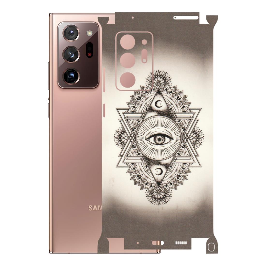 Samsung M/F/Note/Flip and C Phone Skins (All Models) - Illuminati Great Eye - Transparent Finish (T-14) Samsung Galaxy Note 20 Ultra