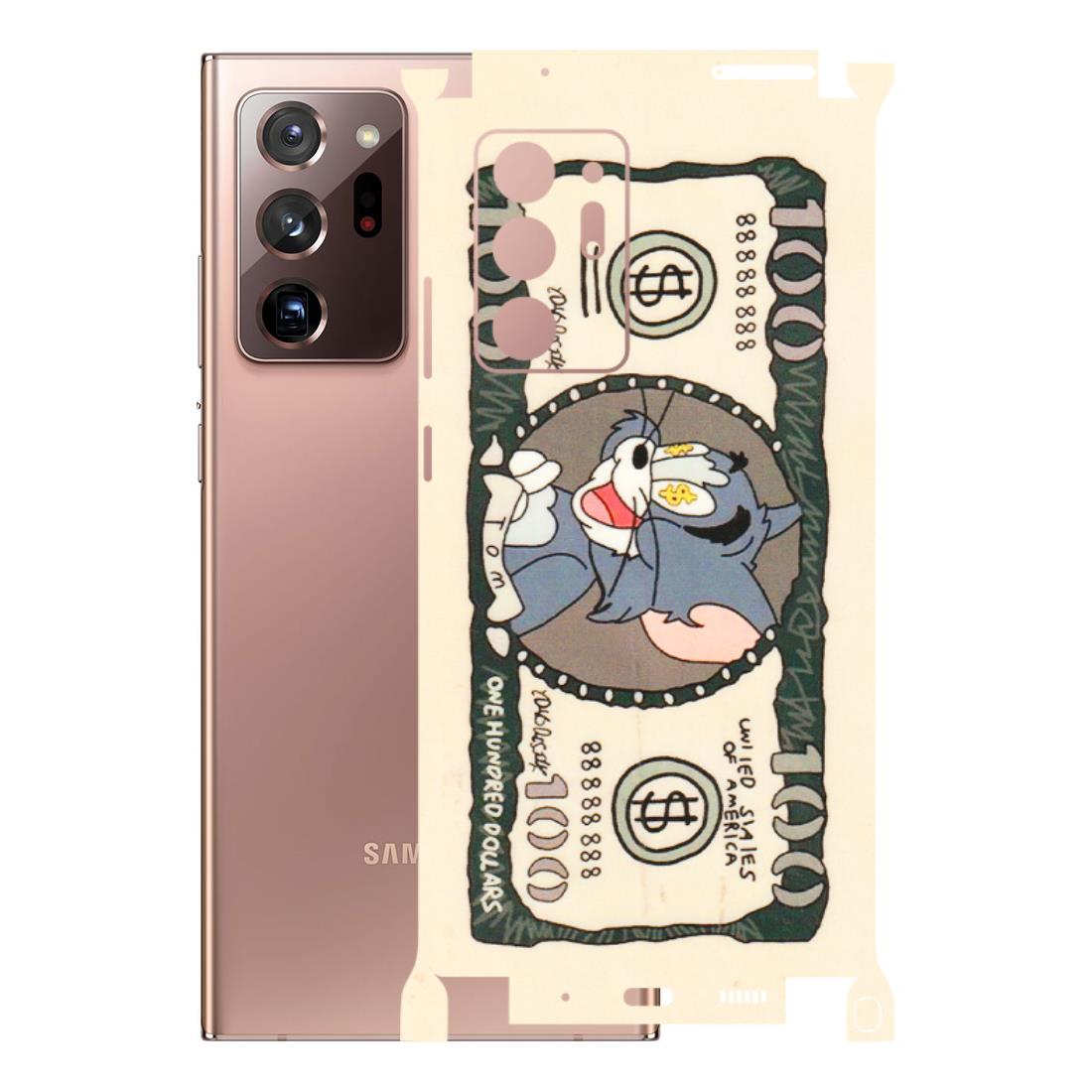 Samsung M/F/Note/Flip and C Phone Skins (All Models) - One Hundred Dollar Tom - Transparent Finish (T-16) Samsung Galaxy Note 20 Ultra