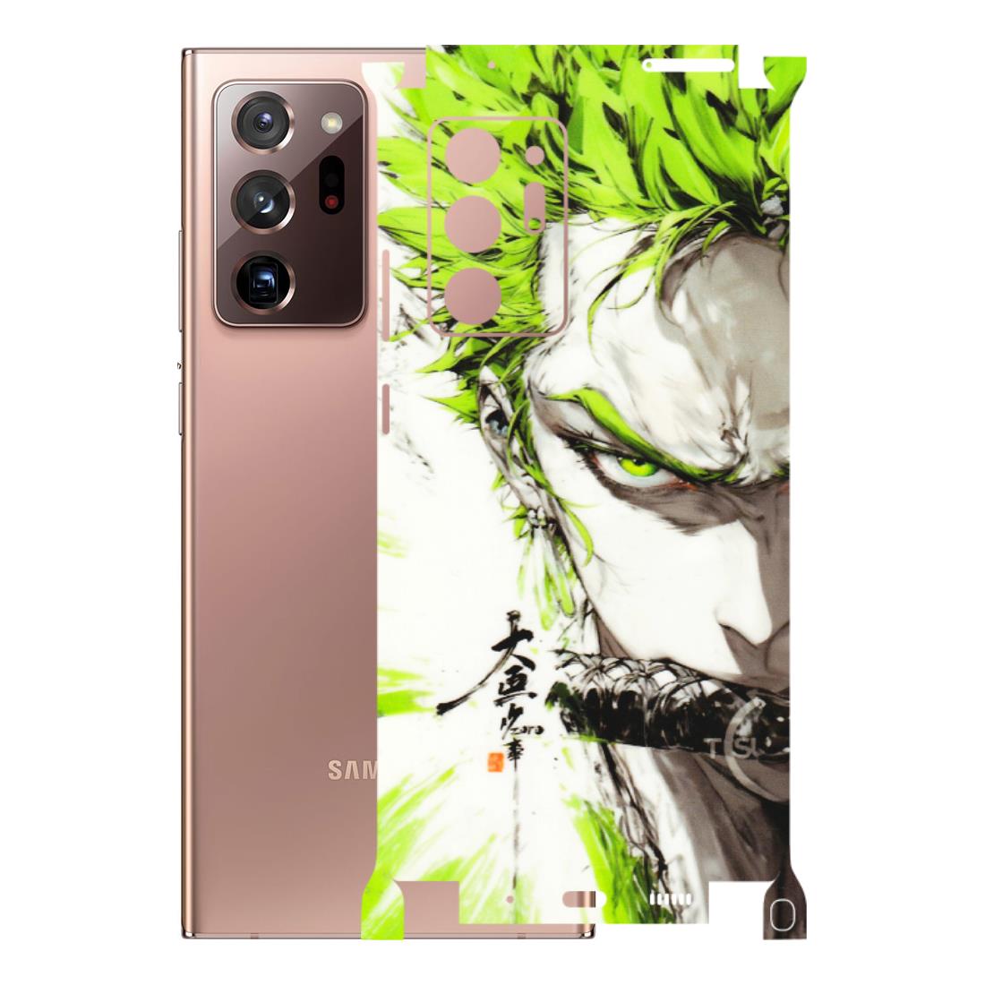 Samsung M/F/Note/Flip and C Phone Skins (All Models) - Roro Taku Anime - Transparent Finish (T-18) Samsung Galaxy Note 20 Ultra