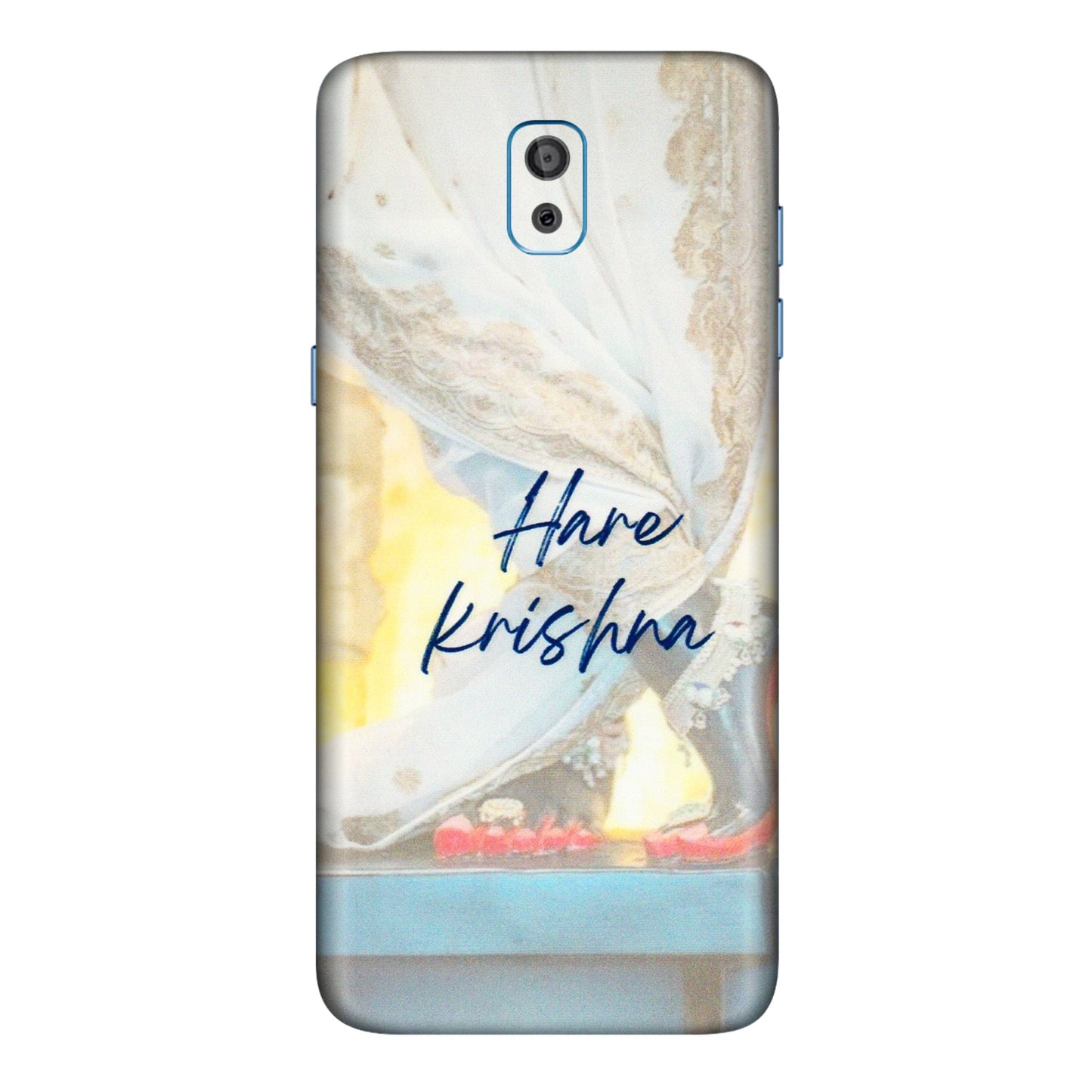 Samsung M/F/Note/Flip and C Phone Skins (All Models) - Hare Krishna - 3D Embossed Finish (L-03) Samsung Galaxy On 8