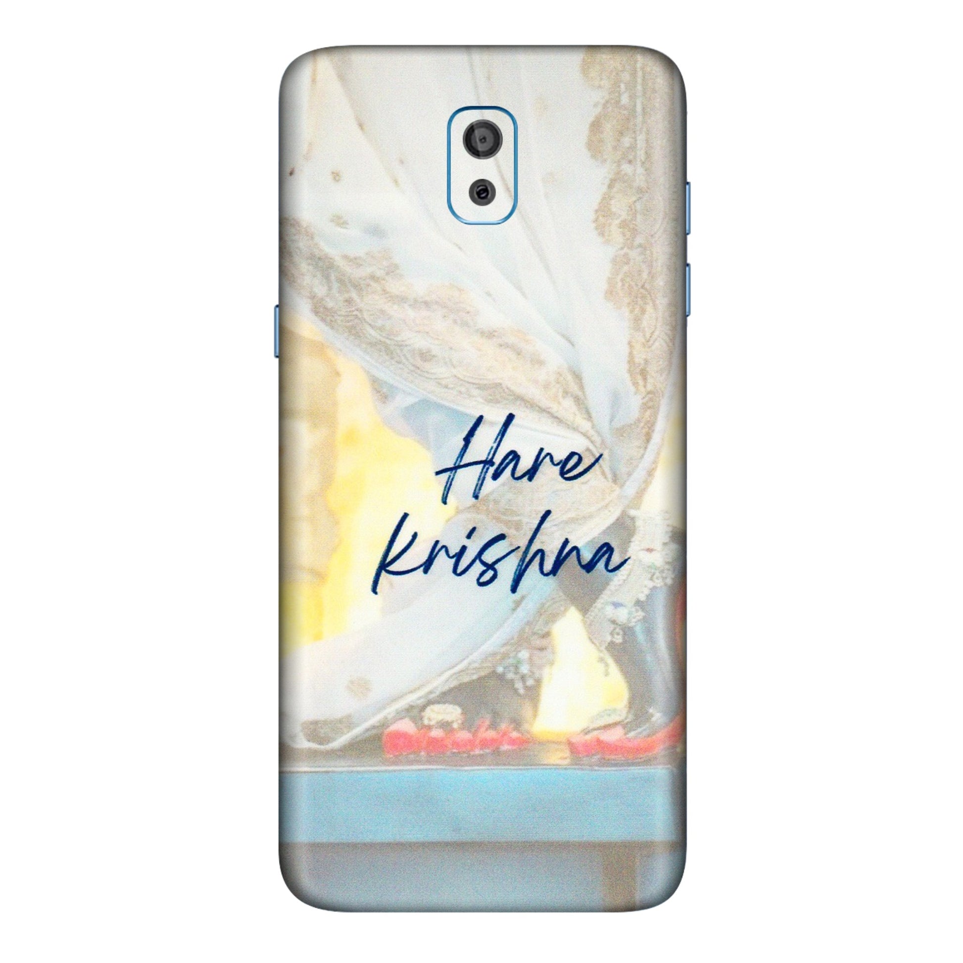 Samsung M/F/Note/Flip and C Phone Skins (All Models) - Hare Krishna - 3D Embossed Finish (L-03) Samsung Galaxy On 8