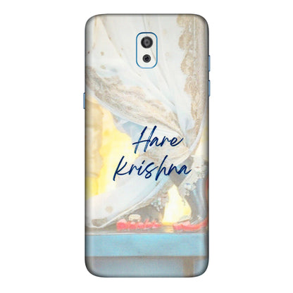Samsung M/F/Note/Flip and C Phone Skins (All Models) - Hare Krishna - 3D Embossed Finish (L-03) Samsung Galaxy On 8