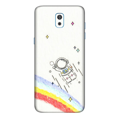 Samsung M/F/Note/Flip and C Phone Skins (All Models) - Milkyway Astronaut - 3D Embossed Finish (L-110) Samsung Galaxy On 8