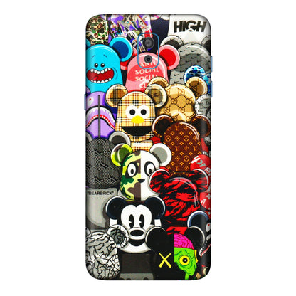 Samsung M/F/Note/Flip and C Phone Skins (All Models) - More Mickey Mouses - 3D Embossed Finish (L-118) Samsung Galaxy On 8