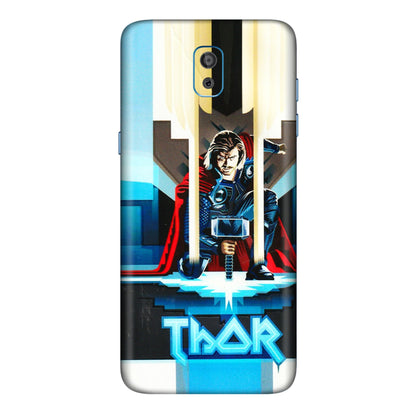 Samsung M/F/Note/Flip and C Phone Skins (All Models) - Thor - 3D Embossed Finish (L-137) Samsung Galaxy On 8