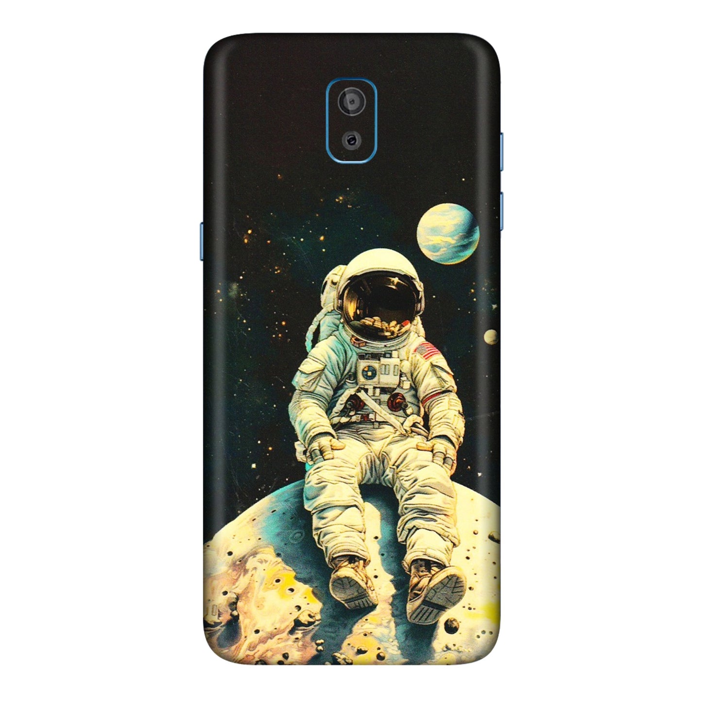 Samsung M/F/Note/Flip and C Phone Skins (All Models) - Astronaut in Space - 3D Embossed Finish (L-16) Samsung Galaxy On 8
