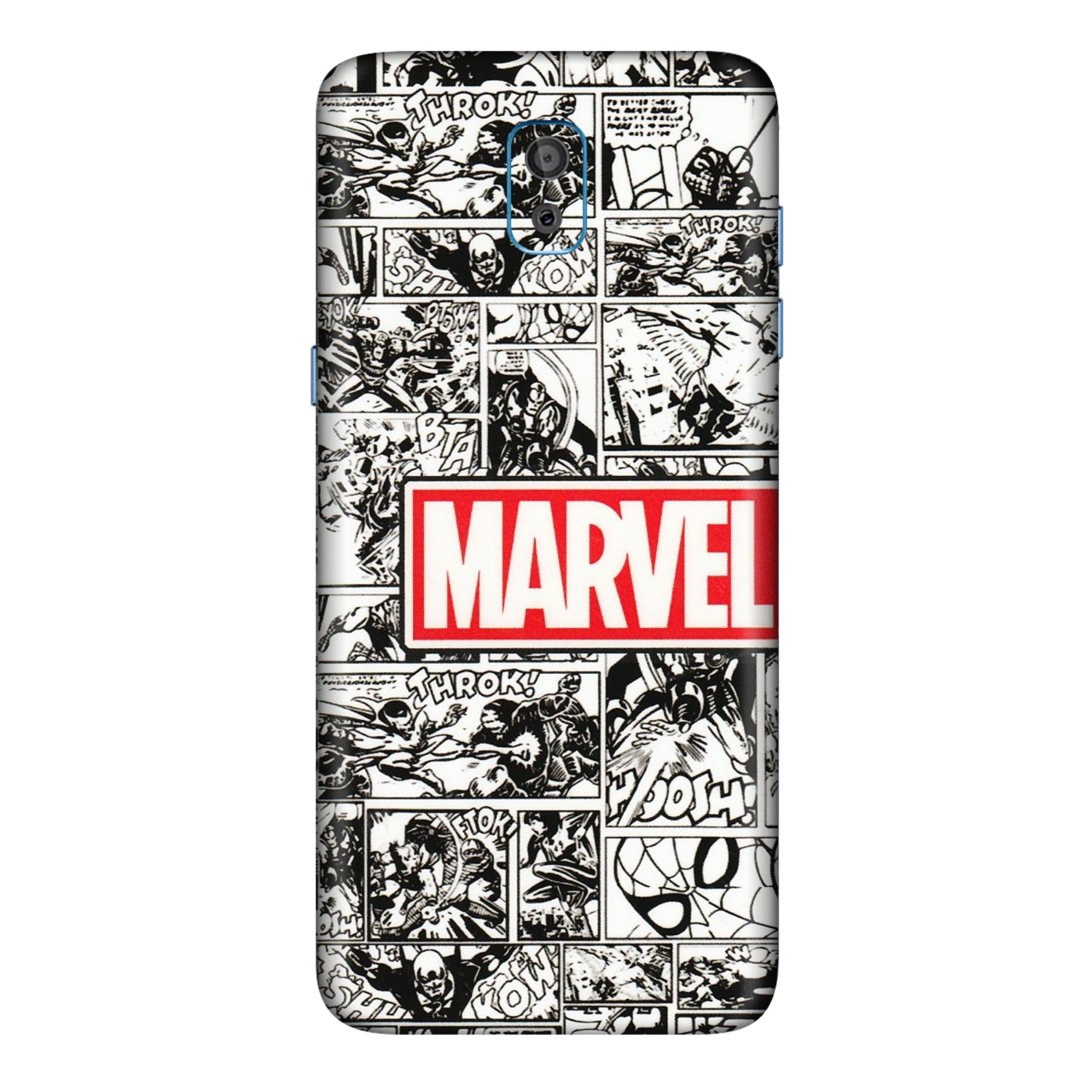 Samsung M/F/Note/Flip and C Phone Skins (All Models) - Marvel Comic - 3D Embossed Finish (L-171) Samsung Galaxy On 8