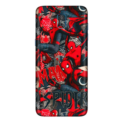 Samsung M/F/Note/Flip and C Phone Skins (All Models) - SpiderMan Cool - 3D Embossed Finish (L-188) Samsung Galaxy On 8