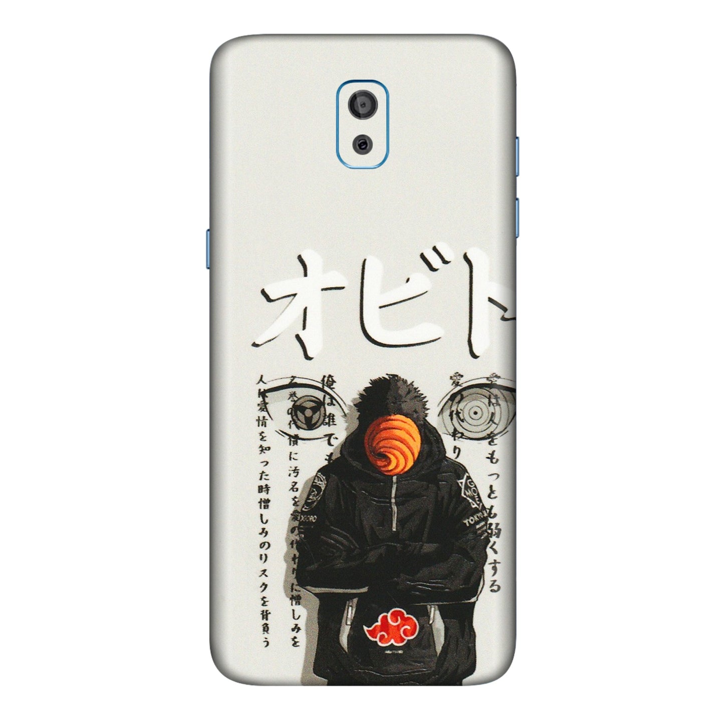 Samsung M/F/Note/Flip and C Phone Skins (All Models) - Obito Anime Eye - 3D Embossed Finish (L-19) Samsung Galaxy On 8