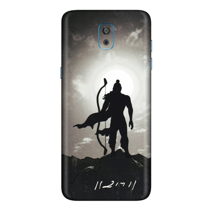 Samsung M/F/Note/Flip and C Phone Skins (All Models) - Jai Siya Ram - 3D Embossed Finish (L-200) Samsung Galaxy On 8