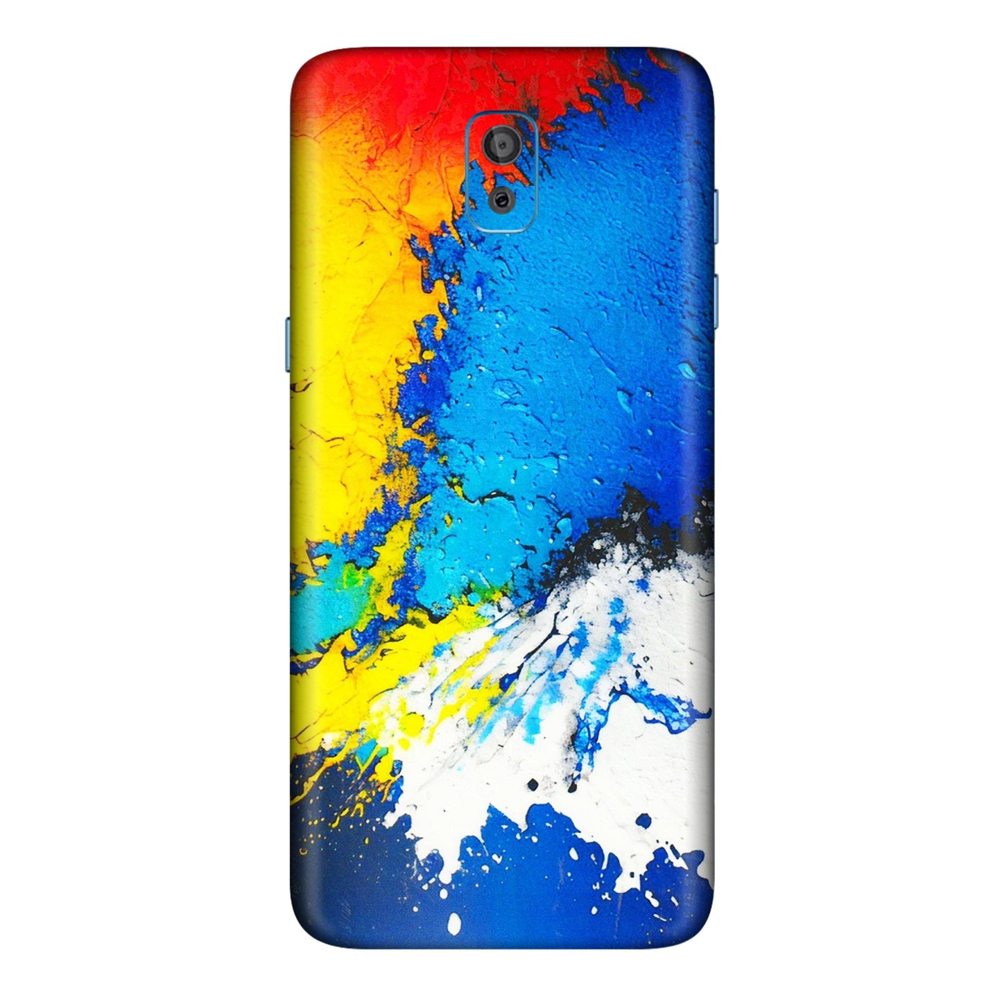 Samsung M/F/Note/Flip and C Phone Skins (All Models) - Acrylic Paint Spill - 3D Embossed Finish (L-229) Samsung Galaxy On 8