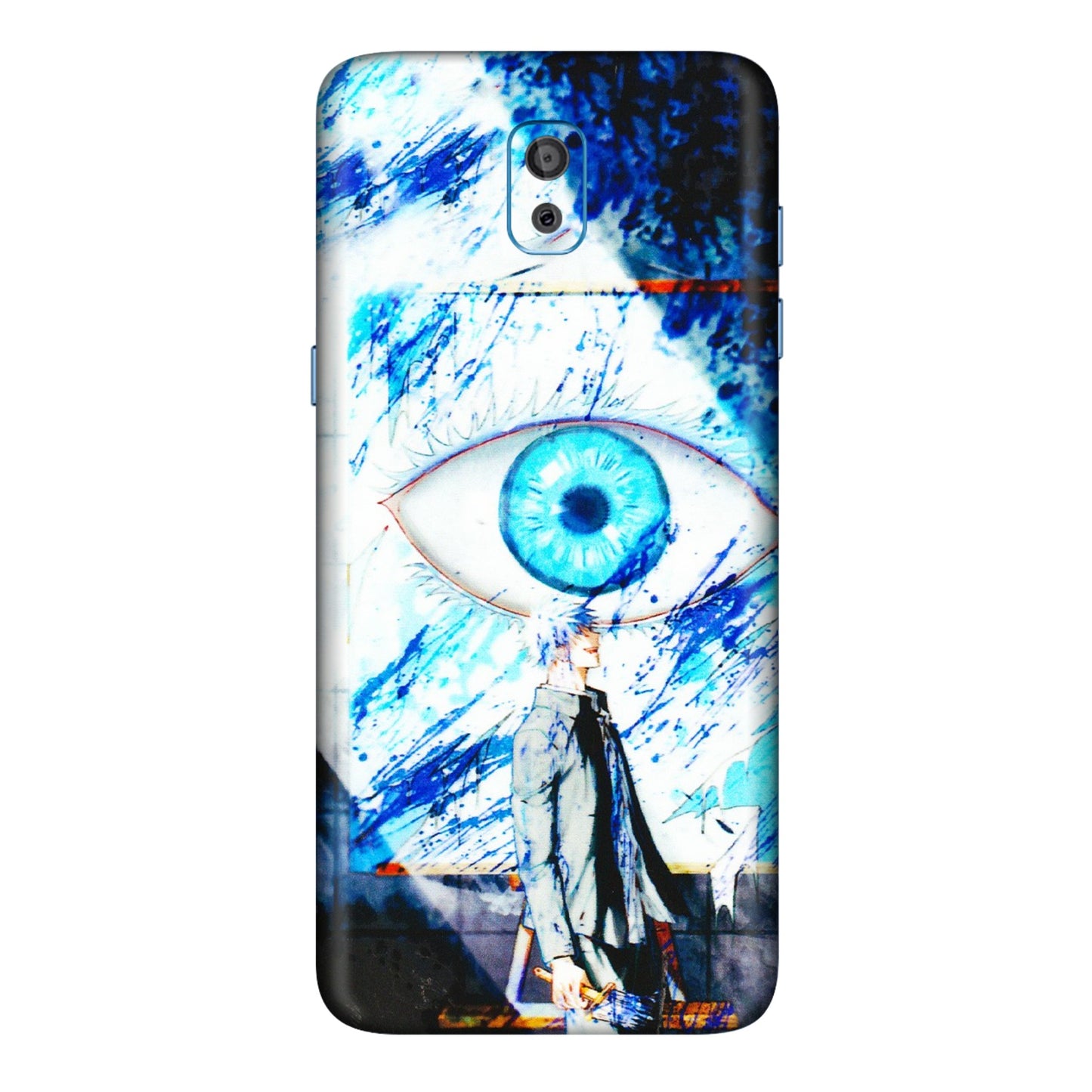 Samsung M/F/Note/Flip and C Phone Skins (All Models) - Gojo Satoru evil eye - 3D Embossed Finish (L-239) Samsung Galaxy On 8
