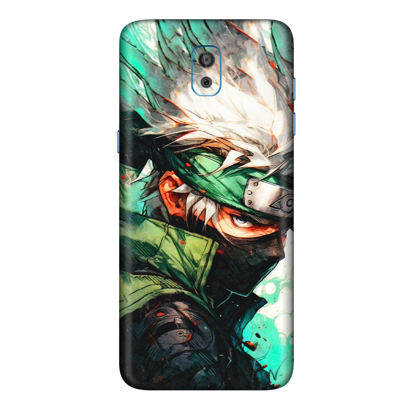 Samsung M/F/Note/Flip and C Phone Skins (All Models) - Kakashi Side Profile - 3D Embossed Finish (L-249) Samsung Galaxy On 8