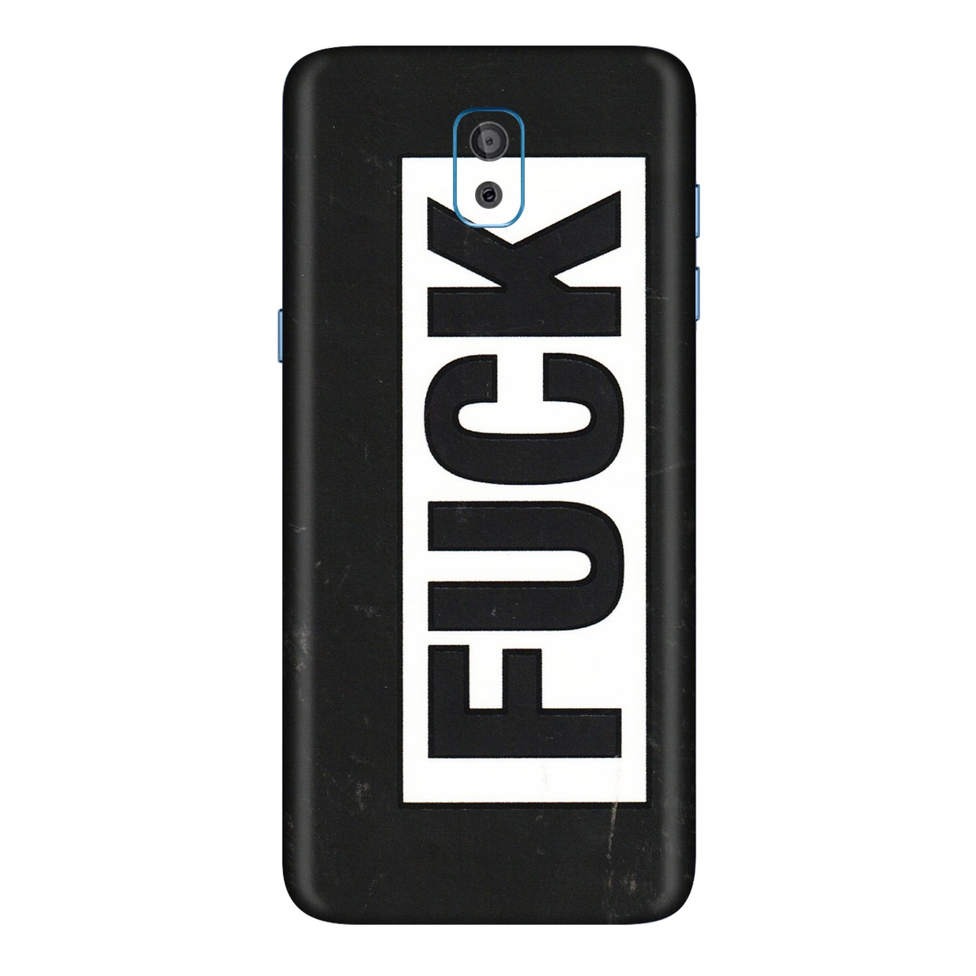 Samsung M/F/Note/Flip and C Phone Skins (All Models) - The F Word - 3D Embossed Finish (L-255) Samsung Galaxy On 8