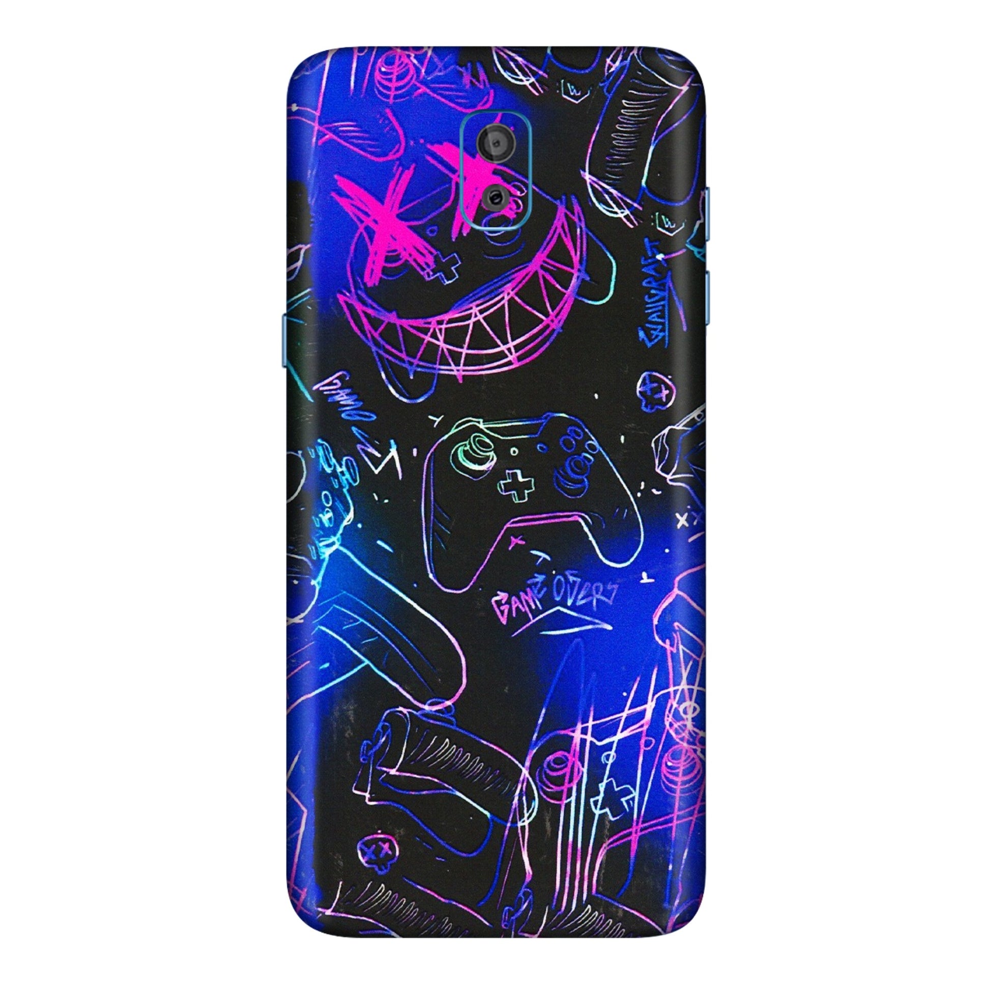 Samsung M/F/Note/Flip and C Phone Skins (All Models) - Gamers Paradise - 3D Embossed Finish (L-258) Samsung Galaxy On 8