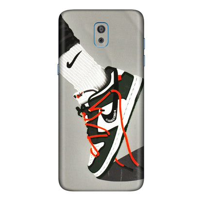 Samsung M/F/Note/Flip and C Phone Skins (All Models) - New Grey Sneaker - 3D Embossed Finish (L-261) Samsung Galaxy On 8