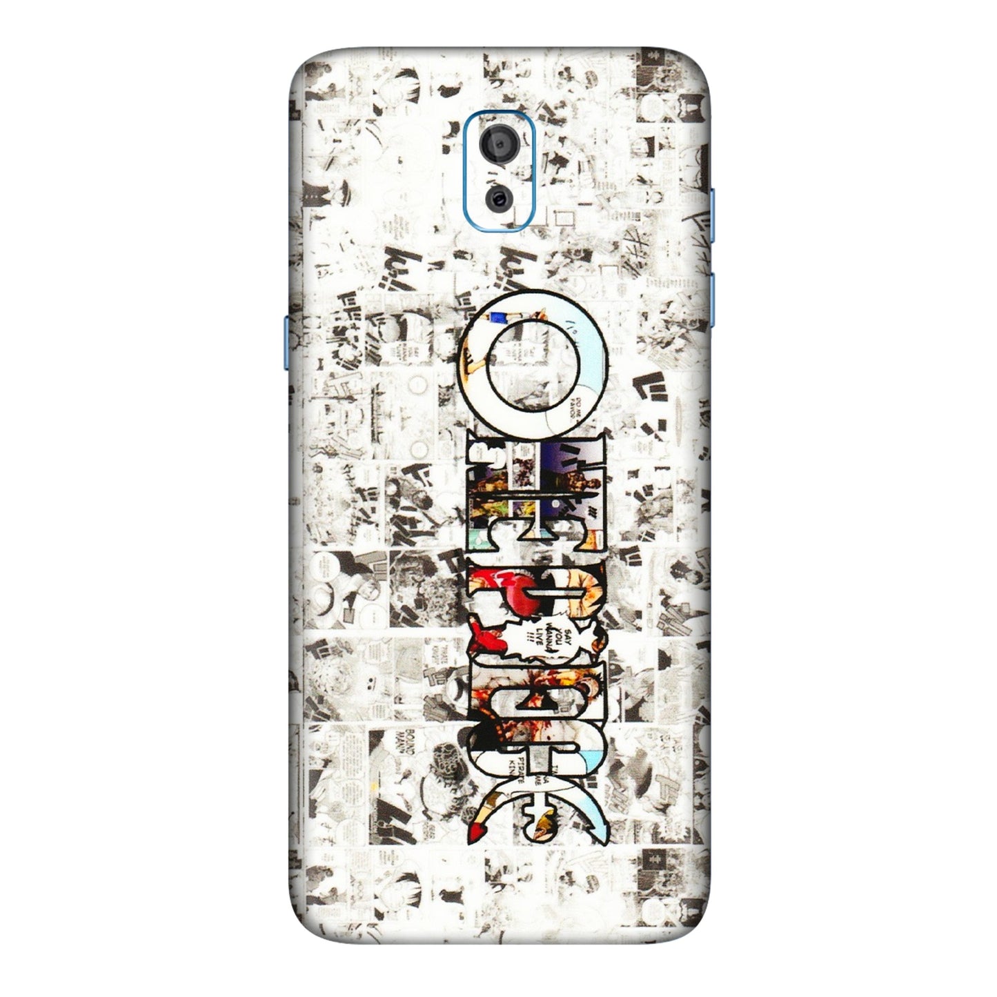 Samsung M/F/Note/Flip and C Phone Skins (All Models) - One Piece Manga - 3D Embossed Finish (L-26) Samsung Galaxy On 8