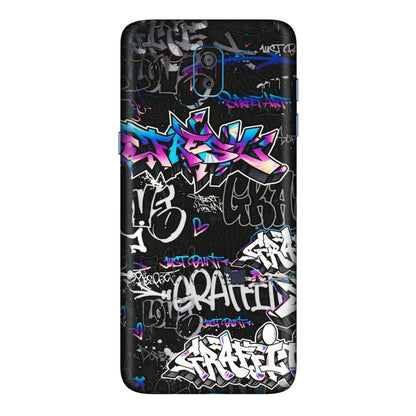 Samsung M/F/Note/Flip and C Phone Skins (All Models) - Graffiti Killer - 3D Embossed Finish (L-274) Samsung Galaxy On 8