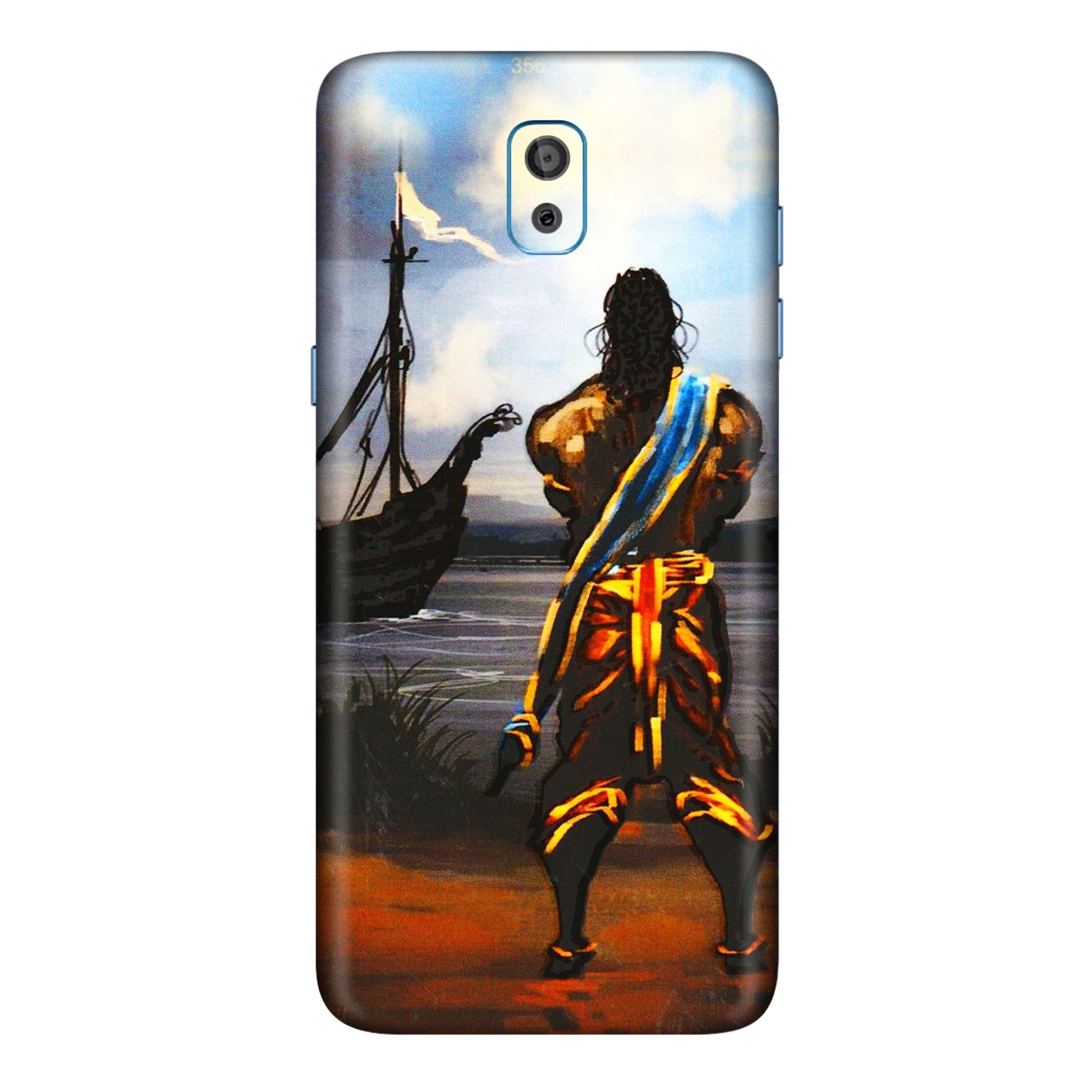 Samsung M/F/Note/Flip and C Phone Skins (All Models) - Heavenly God Figure - 3D Embossed Finish (L-34) Samsung Galaxy On 8