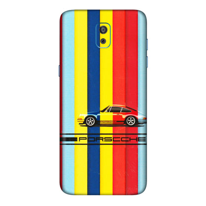 Samsung M/F/Note/Flip and C Phone Skins (All Models) - Multicolour Porche - 3D Embossed Finish (L-39) Samsung Galaxy On 8