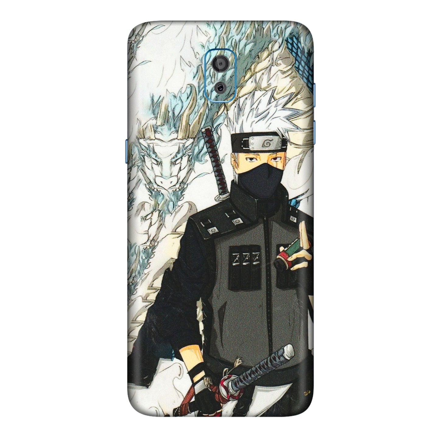 Samsung M/F/Note/Flip and C Phone Skins (All Models) - Kakashi Hatake Naruto Anime - 3D Embossed Finish (L-46) Samsung Galaxy On 8