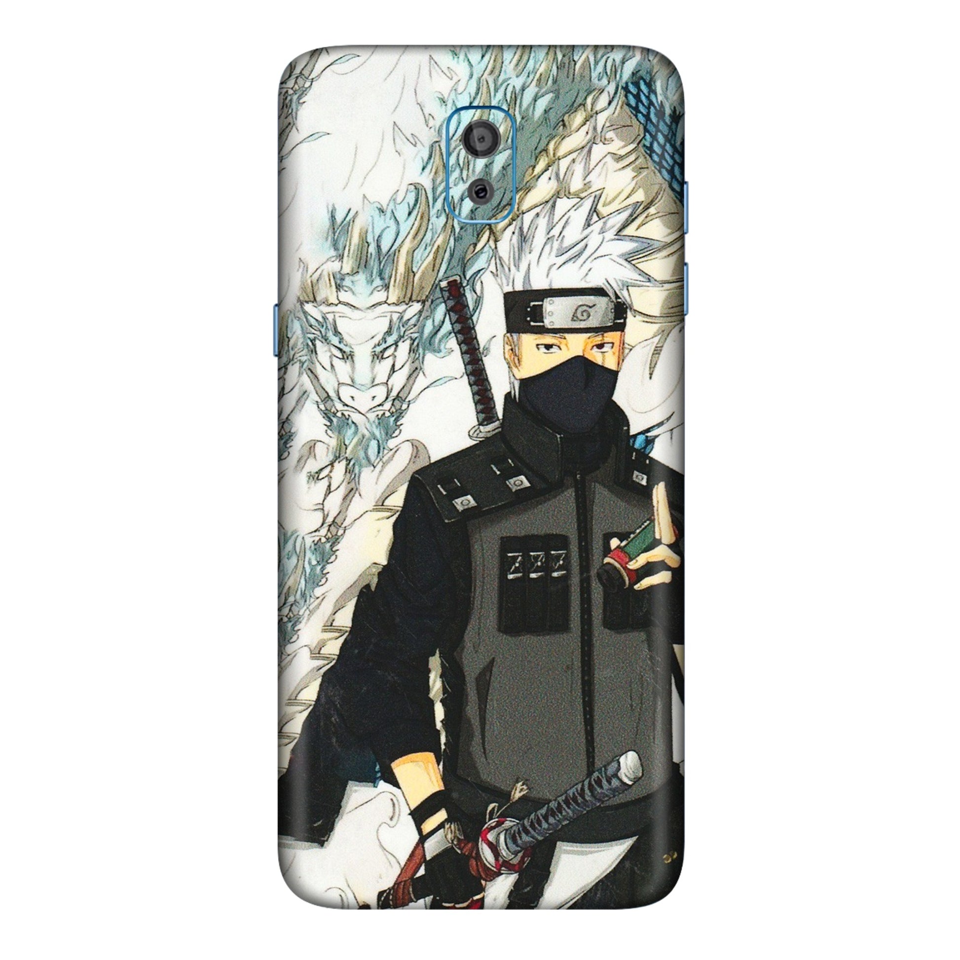 Samsung M/F/Note/Flip and C Phone Skins (All Models) - Kakashi Hatake Naruto Anime - 3D Embossed Finish (L-46) Samsung Galaxy On 8