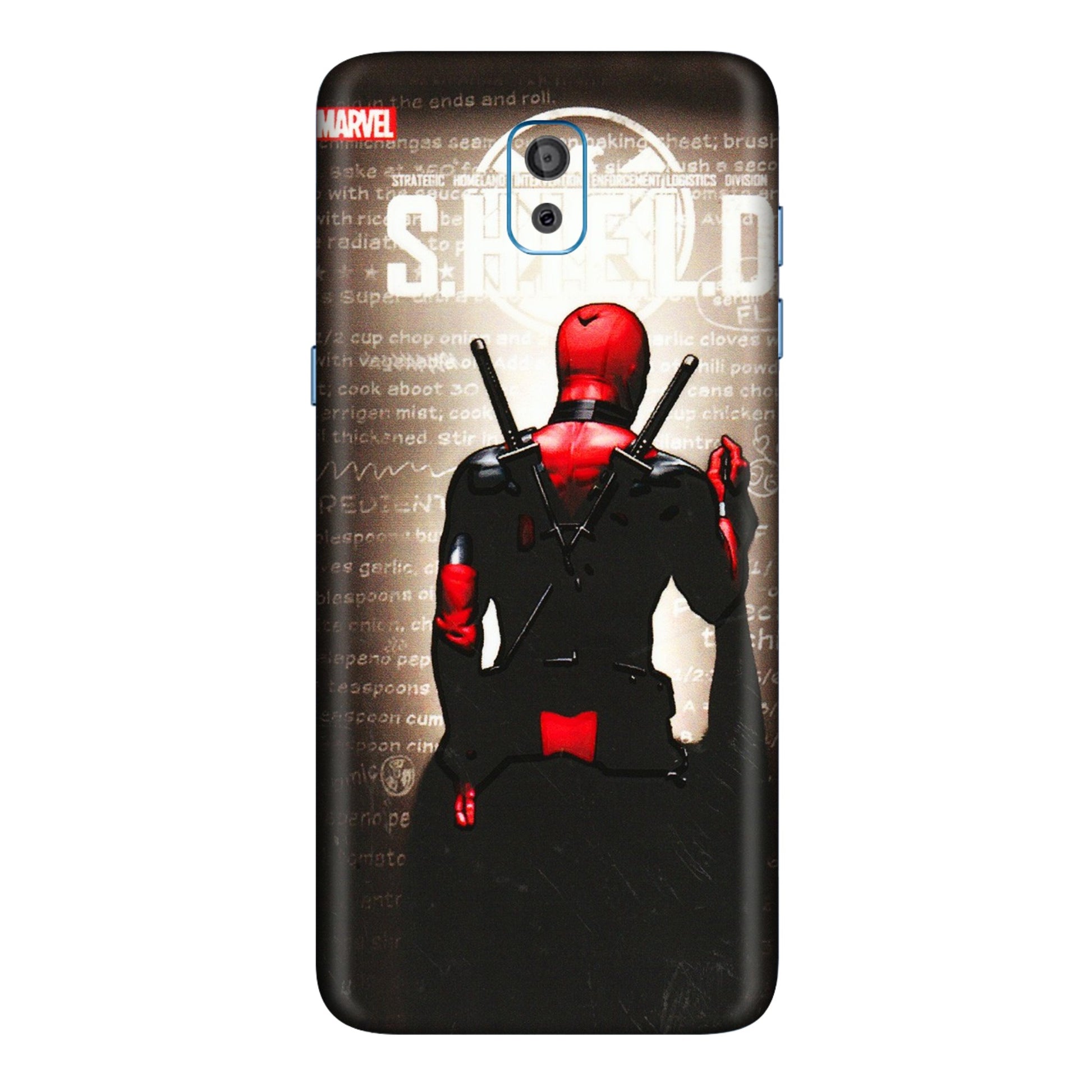 Samsung M/F/Note/Flip and C Phone Skins (All Models) - Deadpool - 3D Embossed Finish (L-56) Samsung Galaxy On 8