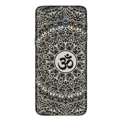 Samsung M/F/Note/Flip and C Phone Skins (All Models) - Aum Elegant Mandala - 3D Embossed Finish (L-62) Samsung Galaxy On 8