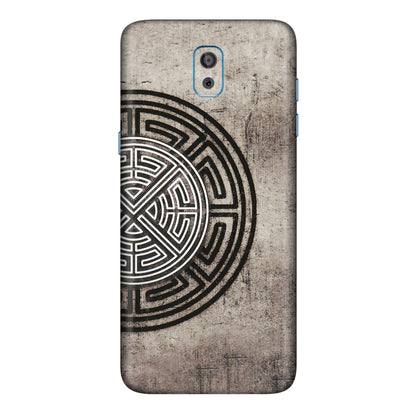 Samsung M/F/Note/Flip and C Phone Skins (All Models) - Mysterious Circular Design - 3D Embossed Finish (L-63) Samsung Galaxy On 8