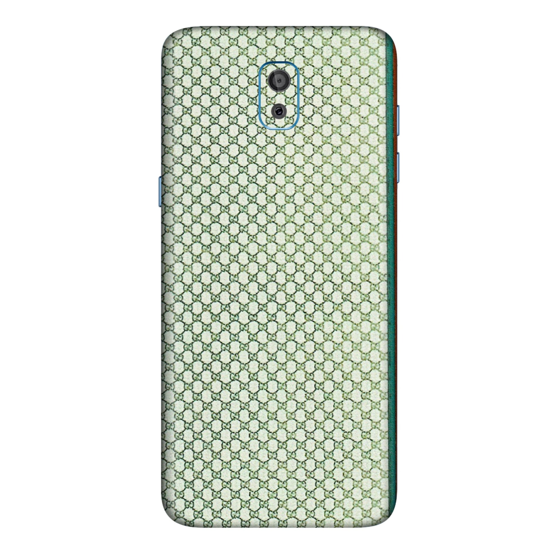 Samsung M/F/Note/Flip and C Phone Skins (All Models) - Gucci Fabric Pattern - 3D Embossed Finish (L-73) Samsung Galaxy On 8