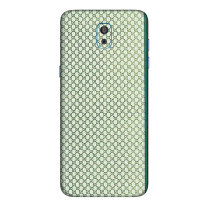 Samsung M/F/Note/Flip and C Phone Skins (All Models) - Gucci Fabric Pattern - 3D Embossed Finish (L-73) Samsung Galaxy On 8