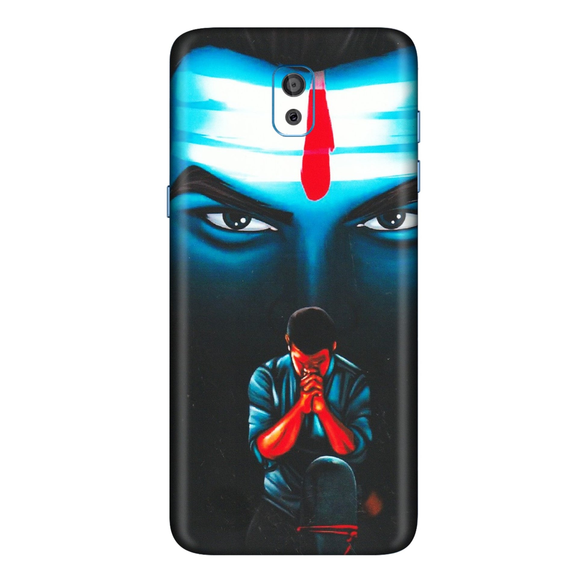 Samsung M/F/Note/Flip and C Phone Skins (All Models) - Mahakal Bhakt - Matte Finish (M-112) Samsung Galaxy On 8