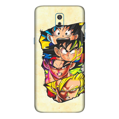 Samsung M/F/Note/Flip and C Phone Skins (All Models) - Angry Multi Anime - Matte Finish (M-113) Samsung Galaxy On 8