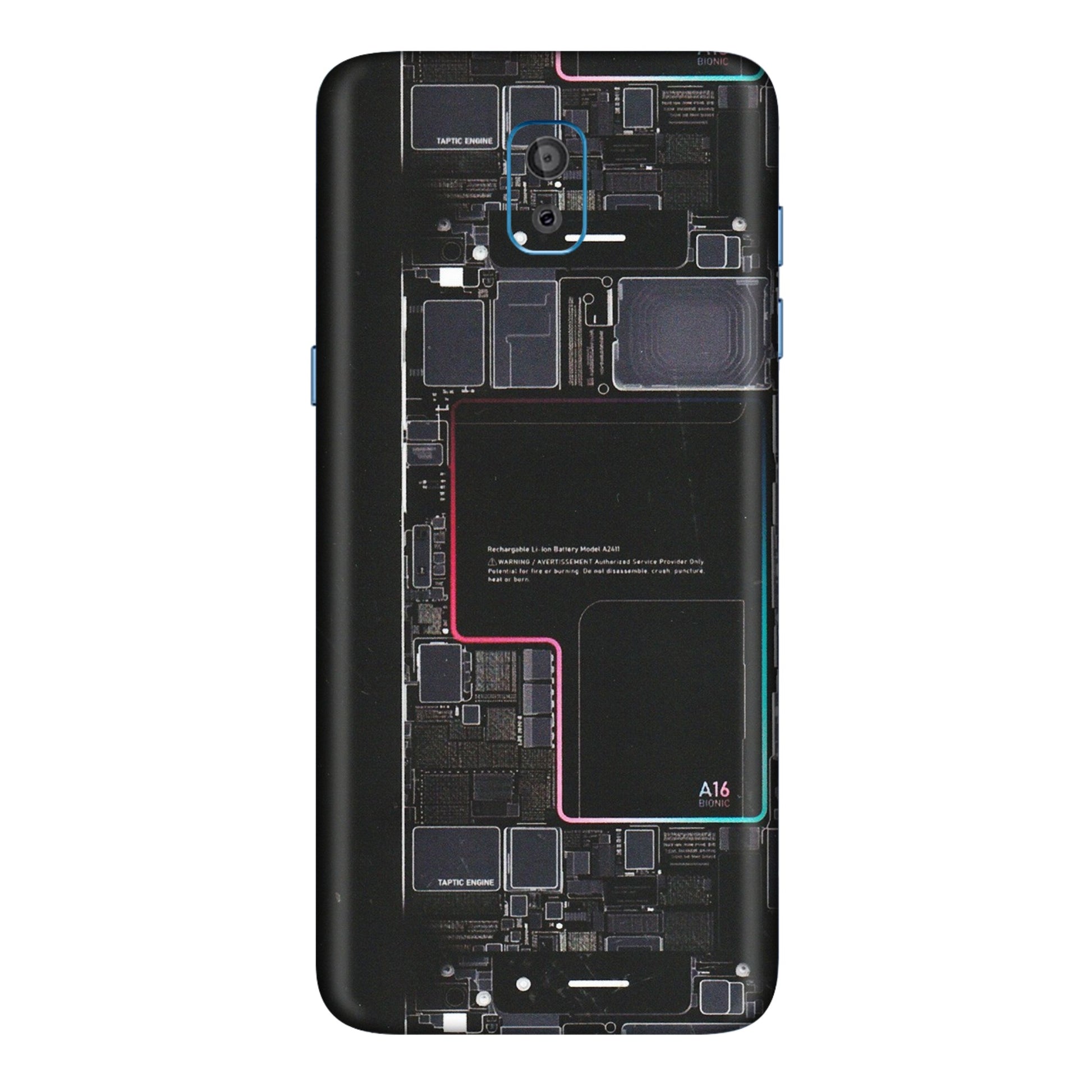 Samsung M/F/Note/Flip and C Phone Skins (All Models) - Motherboard Circuit Layout - Matte Finish (M-117) Samsung Galaxy On 8
