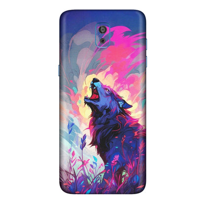 Samsung M/F/Note/Flip and C Phone Skins (All Models) - New Wild Wolf Abstract - Matte Finish (M-125) Samsung Galaxy On 8