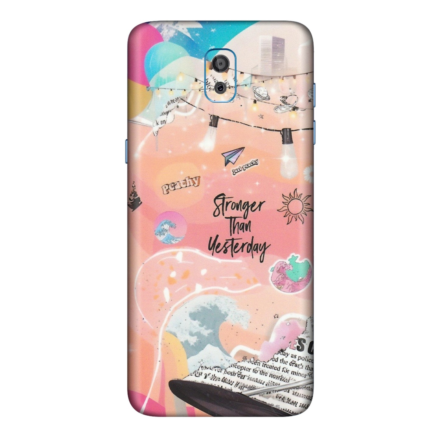 Samsung M/F/Note/Flip and C Phone Skins (All Models) - Stronger Then Yesterday - Matte Finish (M-128) Samsung Galaxy On 8