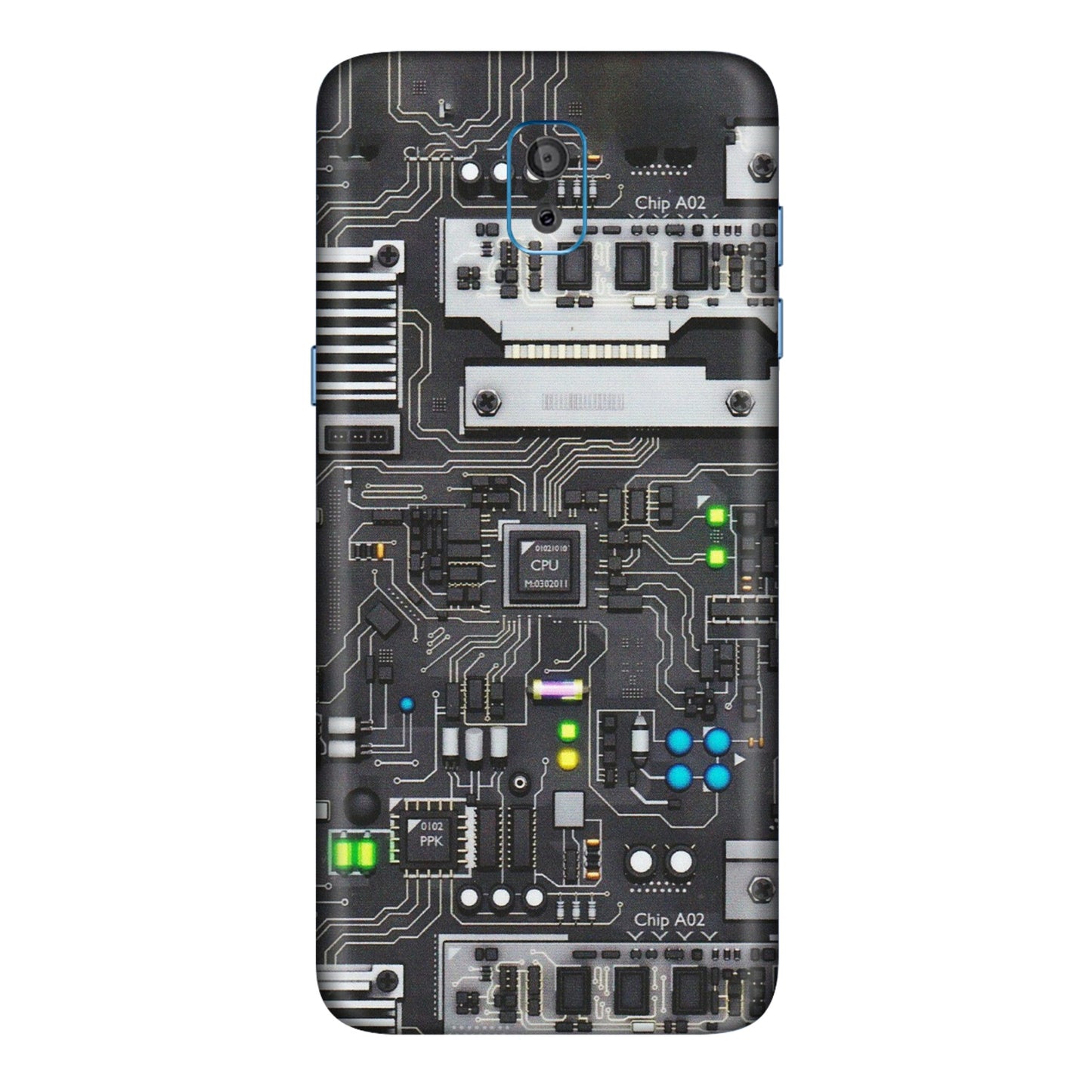 Samsung M/F/Note/Flip and C Phone Skins (All Models) - Motherboard Internals - Matte Finish (M-135) Samsung Galaxy On 8