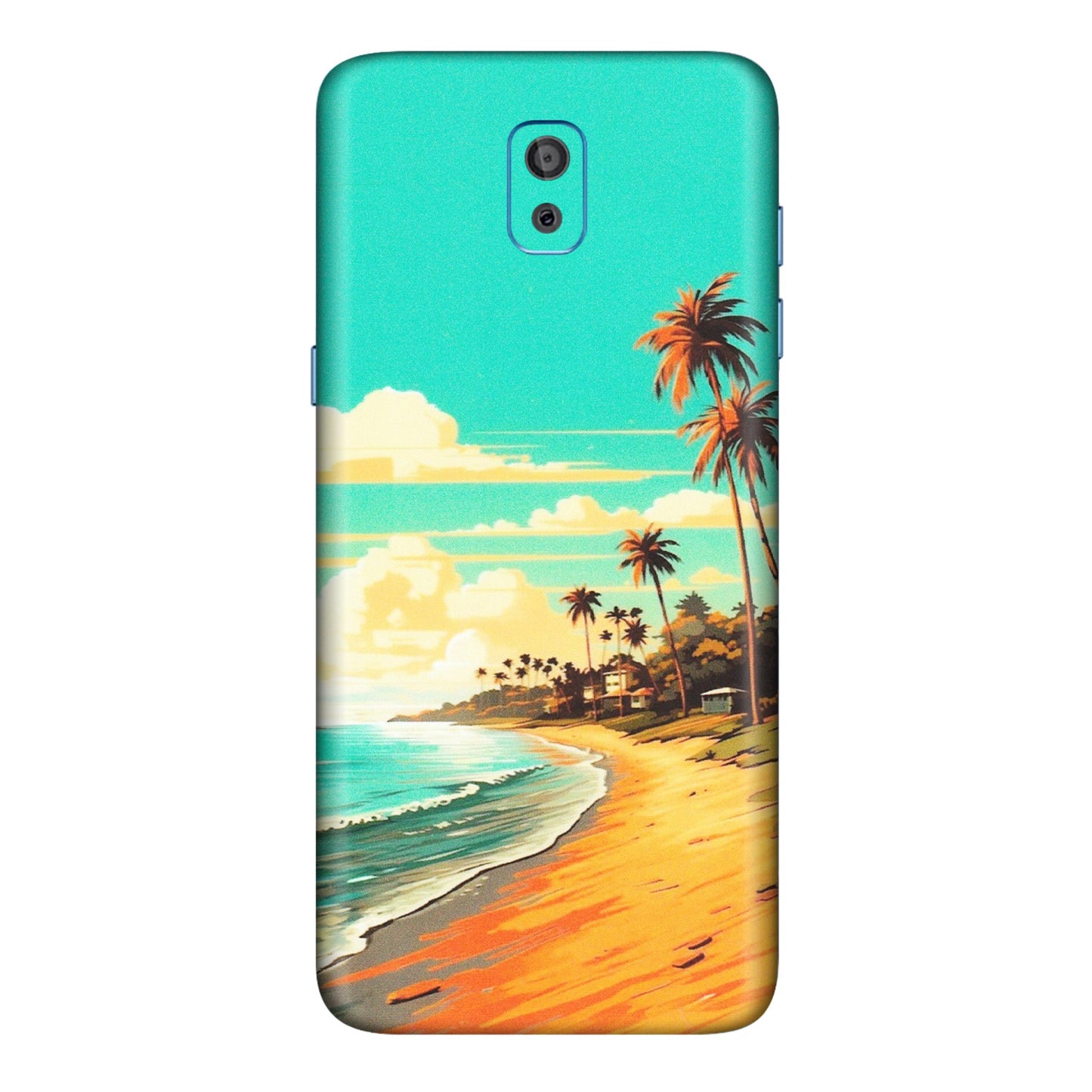 Samsung M/F/Note/Flip and C Phone Skins (All Models) - Miami Beach - Matte Finish (M-136) Samsung Galaxy On 8