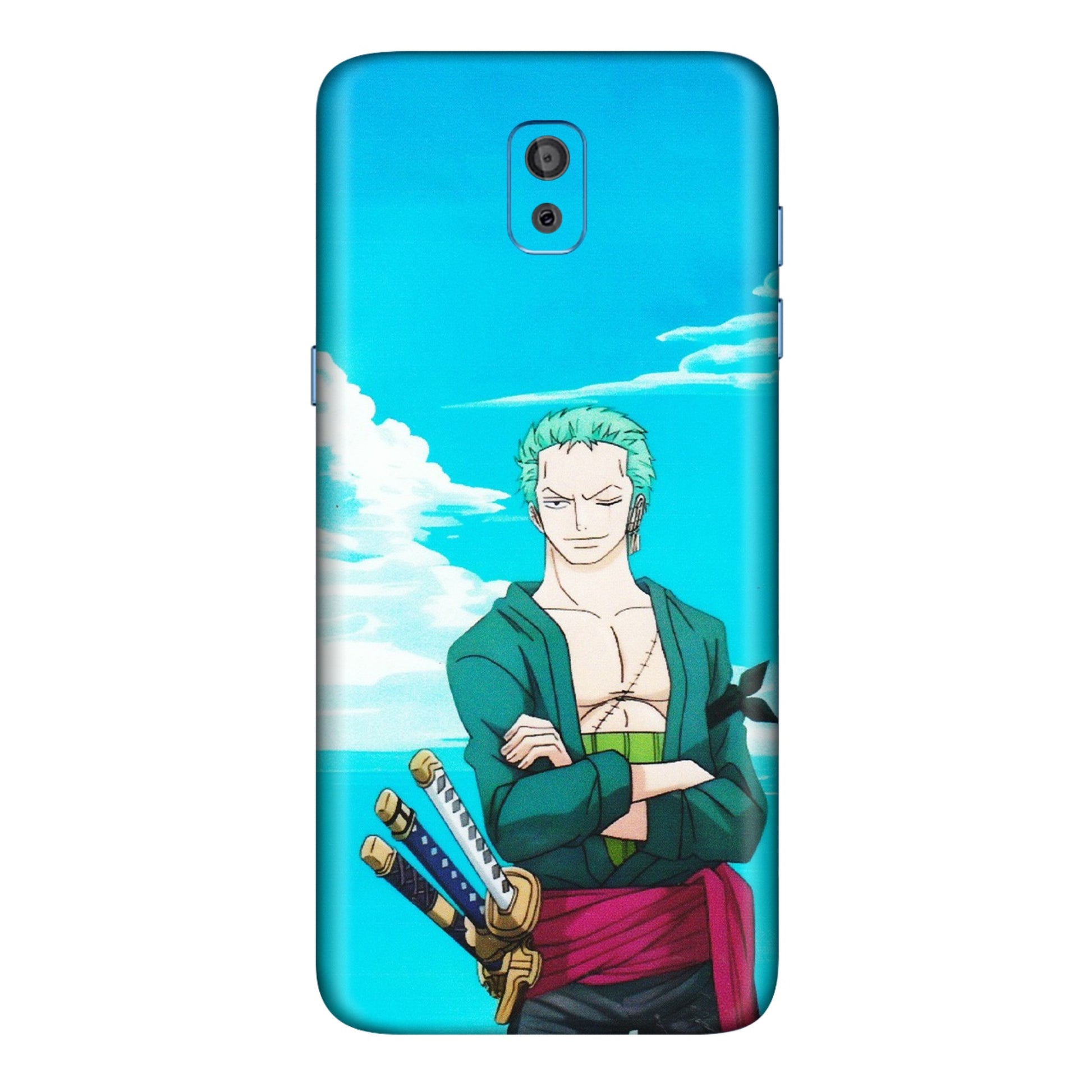 Samsung M/F/Note/Flip and C Phone Skins (All Models) - Cool Swordman Zoro Anime - Matte Finish (M-143) Samsung Galaxy On 8