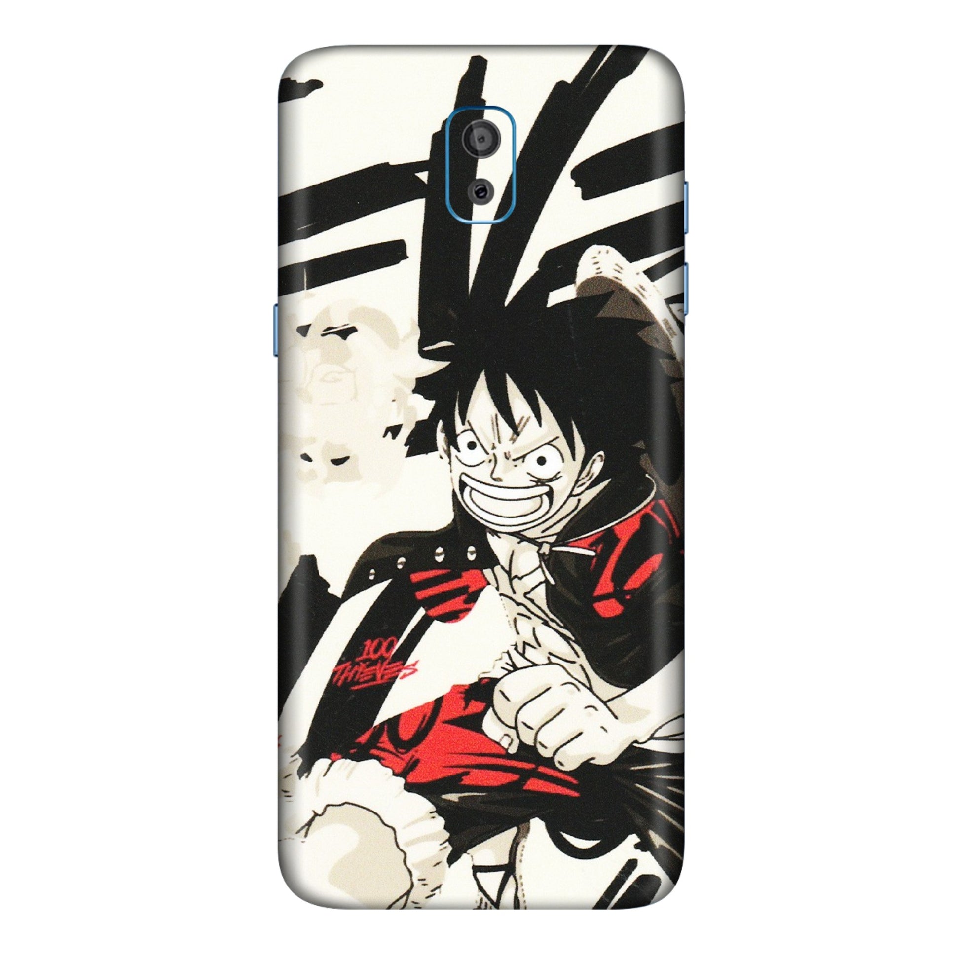 Samsung M/F/Note/Flip and C Phone Skins (All Models) - Monkey D.Luffy Manga Anime - Matte Finish (M-145) Samsung Galaxy On 8