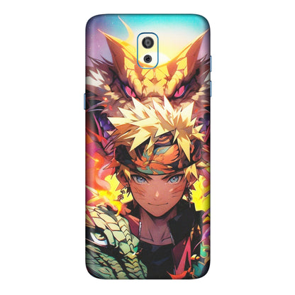 Samsung M/F/Note/Flip and C Phone Skins (All Models) - Angry Naruto Anime - Matte Finish (M-148) Samsung Galaxy On 8